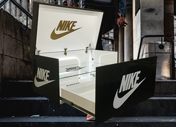 Nike LED Acrylic Box