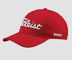 branded titleist golf hat